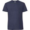 Fruit of the Loom 16.1422 Pánské tričko z těžké bavlny navy (Velikost 5XL)