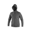 CANIS CXS HARRISON pánská mikina šedá/černá (Velikost 3XL)