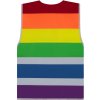 CottonClassics 76.KNAT Bezpečnostní vesta "Pride" duhová (Velikost L/XL)