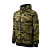 malfini camo zipper panska maskacova mikina zelena2