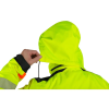 CANIS CXS BENSON zateplená pánská výstražná bunda žlutá/černá (Velikost 3XL)