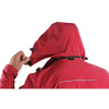 CANIS CXS STRETCH pánská softshellová bunda červená (Velikost 3XL)