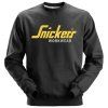 SNICKERS WORKWEAR Mikina classic s dlouhými rukávy černá (Velikost XXL)