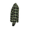 Flanelová košile BENNON PIPPO - khaki-černá (Velikost 4XL)