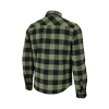 Flanelová košile BENNON PIPPO - khaki-černá (Velikost 4XL)