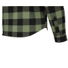 Flanelová košile BENNON PIPPO - khaki-černá (Velikost 4XL)