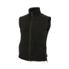 BENNON Fleecová vesta černá (Velikost 7XL)