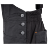 BENNON EREBOS BIBPANTS - Montérky s laclem strečové - Černé (Barva Černá, Velikost 64)