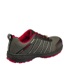 BENNON VECTRA S1P ESD NM GREY/RED LOW - Pracovní obuv S1P - šedá (Velikost 48)