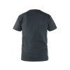 CANIS CXS NOLAN - Pánské bavlněné tričko s krátkým rukávem - antracitové (Velikost 5XL)