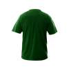 CANIS CXS DANIEL - Pánské tričko s krátkým rukávem 100% bavlna - lahvově zelené (Velikost 5XL)