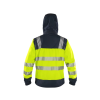 CANIS CXS HALIFAX SHELL - Pánská reflexní výstražná bunda Hi-Vis - žluto-modrá (Velikost 5XL)