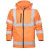 ARDON REF502 - Nepromokavá reflexní softshellová bunda 2v1 Hi-Vis - oranžová (Velikost 4XL)