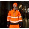 RESULT R476X - Pánská reflexní softshellová bunda Hi-Vis - žlutá (Velikost 4XL)