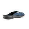 MOLEDA PREZOUVÁK DENIM M60001 - Kožené zdravotní nazouváky - modro-černé (Velikost 45)