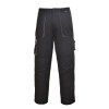 PORTWEST TEXO CONTRAST TX11 - Pracovní kalhoty - černá (Velikost 3XL)