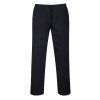 PORTWEST C070 - Unisex pracovní kalhoty s pružným pasem - černé (Velikost 5XL)