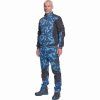 Cerva NEURUM CAMOU pánské kalhoty navy (Velikost 64)