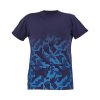 Cerva Tričko pánské s krátkým rukávem NEURUM Camouflage Navy (Velikost 3XL)