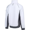 ČERVA MAX ECO STR - Pánská mikina na zip bez kapuce - bílá (Velikost 5XL)