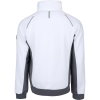 ČERVA MAX ECO STR - Pánská mikina na zip bez kapuce - bílá (Velikost 5XL)