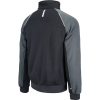 ČERVA MAX ECO STR - Pánská mikina na zip bez kapuce - černá (Velikost 5XL)