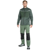 ČERVA STIRLING STRETCH - Pánská pracovní mikina / svetr na zip - zelená (Velikost 4XL)