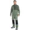 ČERVA STIRLING STRETCH - Pánský pracovní svetr na zip s kapsami - zelený (Velikost 4XL)