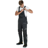 ČERVA STIRLING STRETCH - Strečové pracovní laclové kalhoty - černé (Velikost 68)