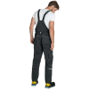 ČERVA STIRLING STRETCH - Strečové pracovní laclové kalhoty - černé (Velikost 68)