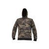 Cerva Crambe HOODIE pánská maskáčová mikina s kapucí a klokaní kapsou zelená (Velikost M AKCE)