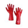 98 canis cxs sela rukavice povrstvene pvc 35cm c 10 cervena